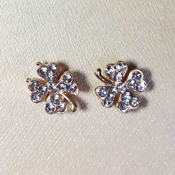 Joyería Arete Lucky Golden Shine