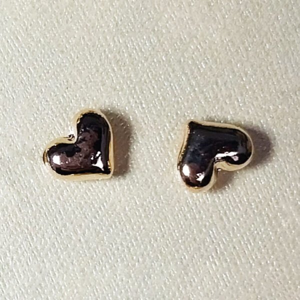 Joyería Arete Golden Heart